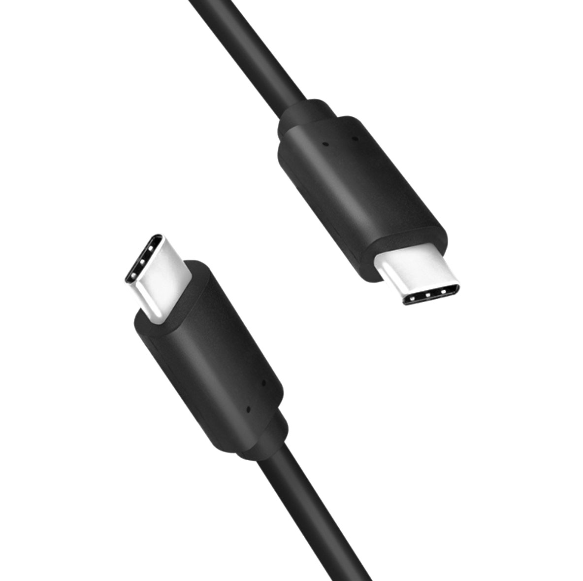 CU0129 USB 3.2 Gen2 Type-C Kabel, C/M zu C/M, E-mark, PD, 4K/60 Hz, schwarz, 1 m 4