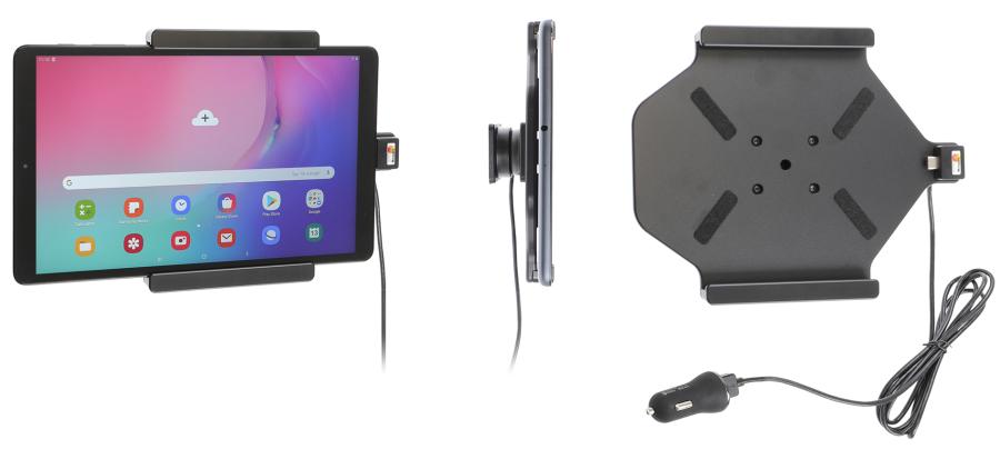 721132 Aktiv Halterung mit Zigarettenanzünder-Stecker - Samsung Galaxy Tab A 101 (2019) SM-T510/SM-T515 1