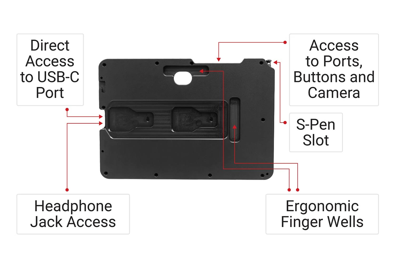 216444 ModTek Hard Case für Samsung Galaxy Tab Active 4 Pro SM-T630/SM-T636 10