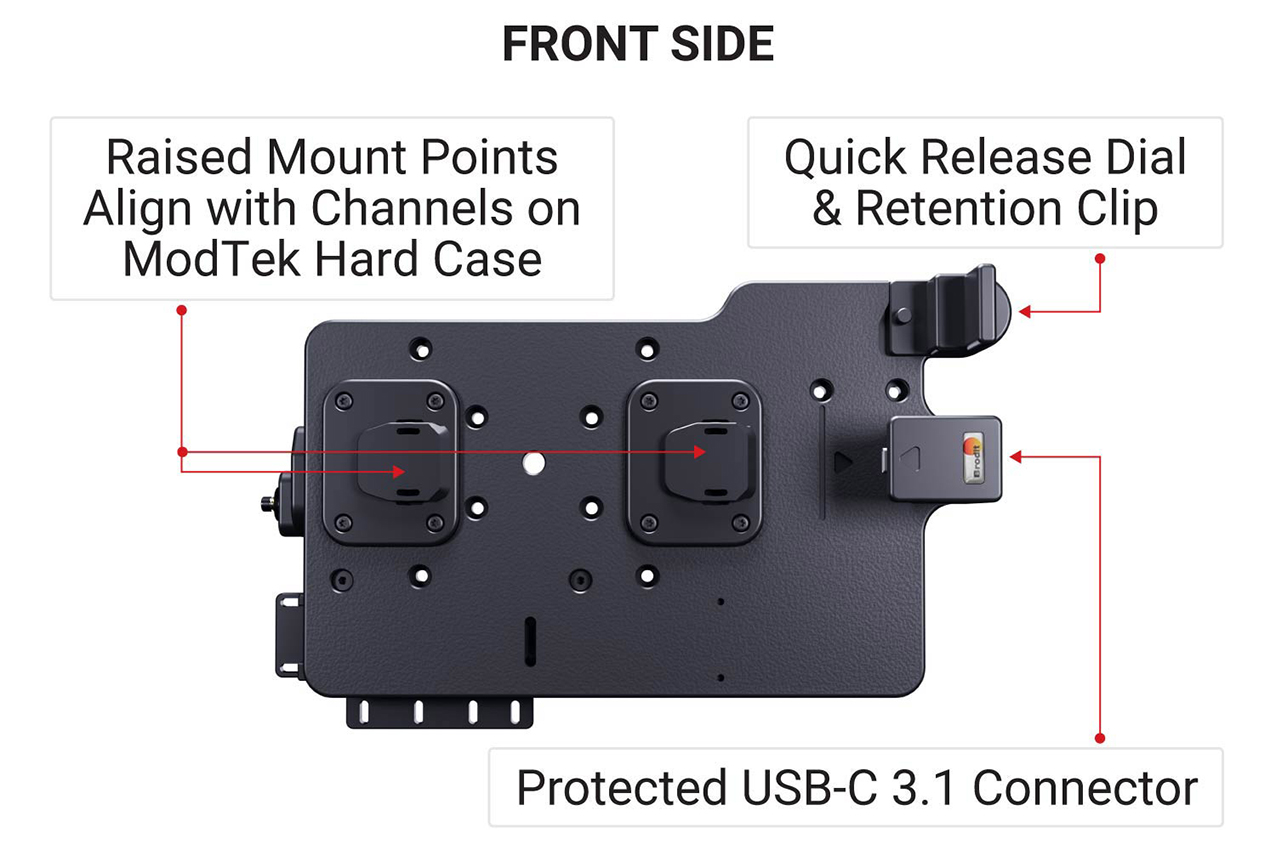 216412 ModTek Dock mit USB-Hub für Android- & Windows-Geräte 10