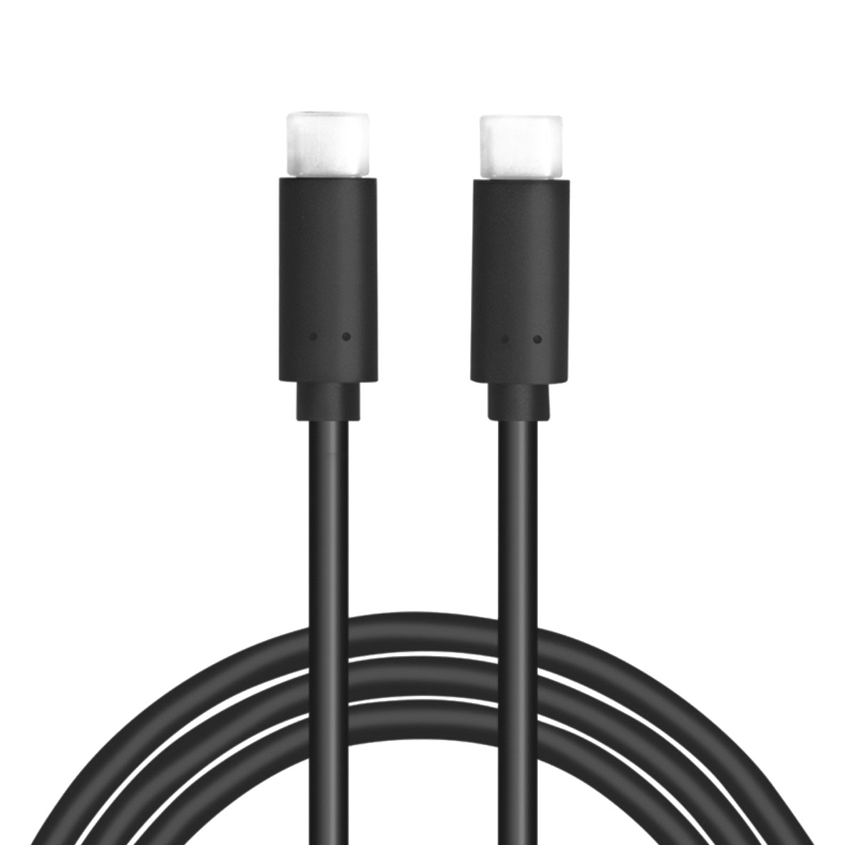 CU0129 USB 3.2 Gen2 Type-C Kabel, C/M zu C/M, E-mark, PD, 4K/60 Hz, schwarz, 1 m 2