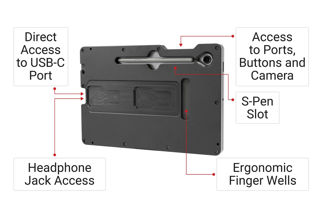 216485 ModTek Hard Case für Samsung Galaxy Tab S9 FE SM-X51x 13