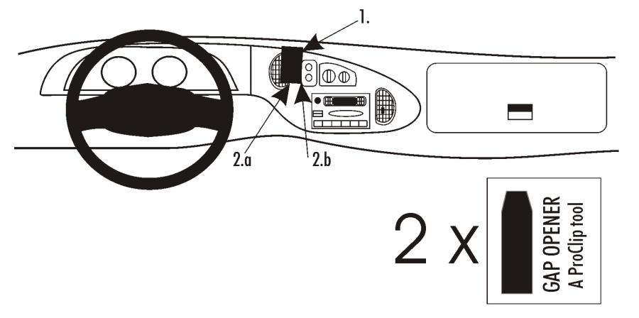 852367 ProClip - Ford Econovan 97-08 2