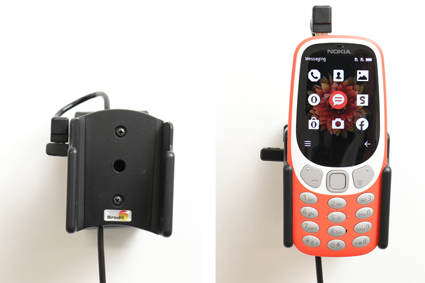 721043 Aktiv Halterung mit Zigarettenanzünder-Stecker - Nokia 3310 4G, 3G (2018) 9