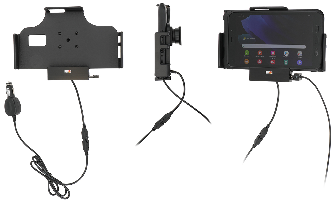 712364 Aktiv Halterung mit Zigarettenanzünder-Stecker - Samsung Galaxy Tab Active 3 5