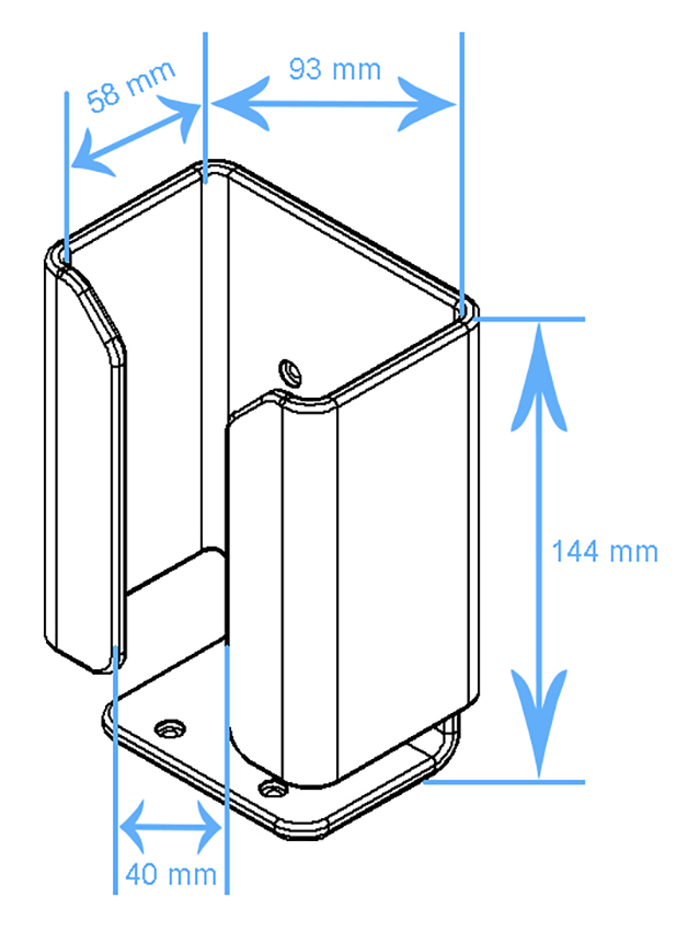 216217 Universalhalterung für Scanner, extragroß 3