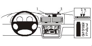 213403 Verstärkter ProClip - Volkswagen Passat 97-05a 2