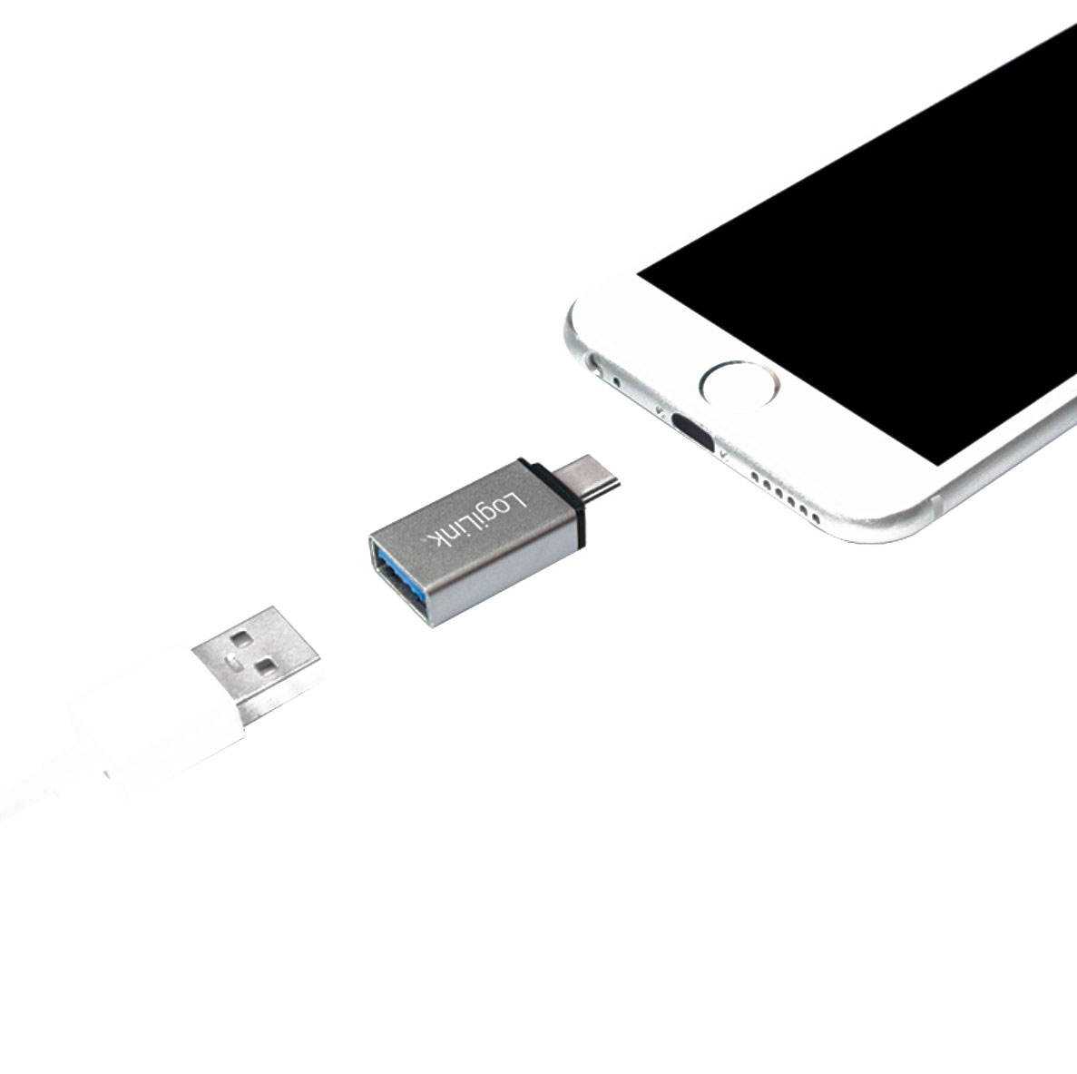 AU0042 LogiLink USB-A auf USB-C Adapter 6