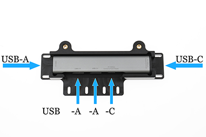 216418 Zubehör - USB-Hub für Zebra Halterungen 4