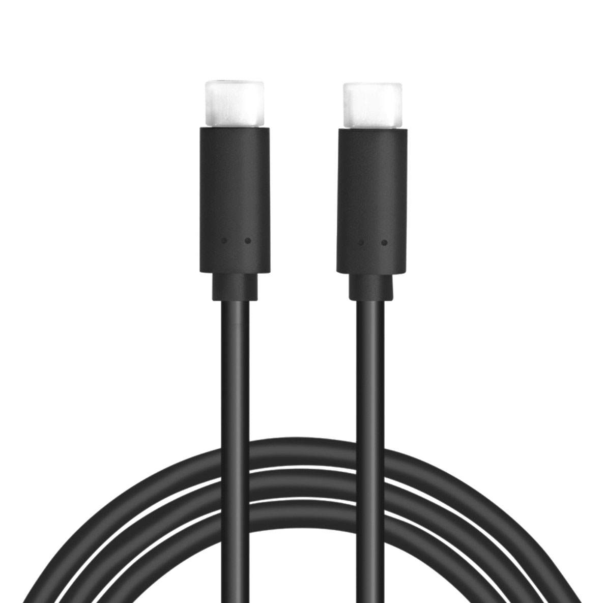 CU0128 USB 3.2 Gen2 Type-C Kabel, C/M zu C/M, E-mark, PD, 4K/60 Hz, schwarz, 0,5 m 2